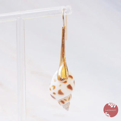 Pupukea Seashell Drop Earrings - Made In Hawaii