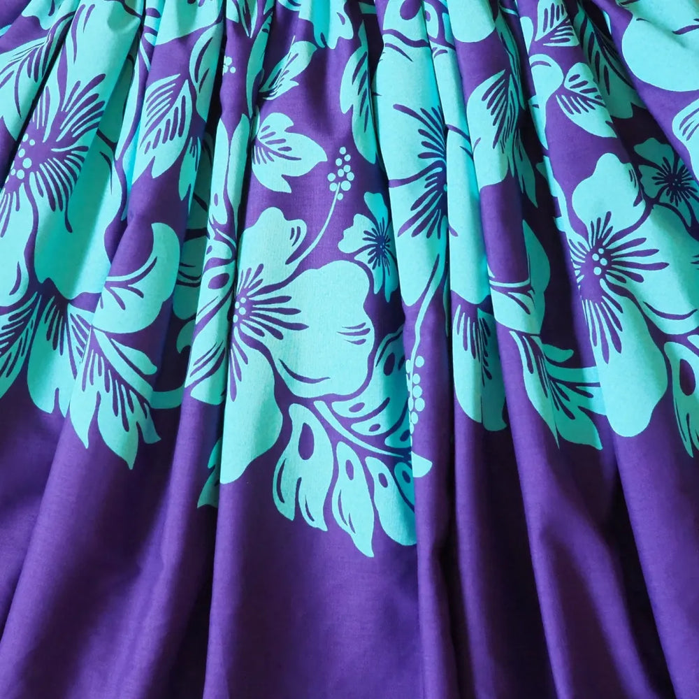 Purple Kawehi Single Pa’u Hawaiian Hula Skirt - Made in Hawaii