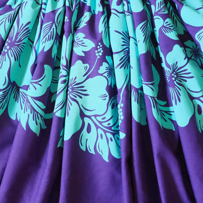 Purple Kawehi Single Pa’u Hawaiian Hula Skirt - Made In Hawaii