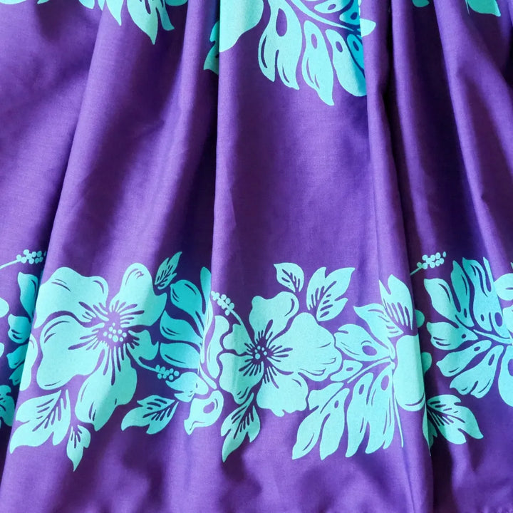 Purple Kawehi Single Pa’u Hawaiian Hula Skirt - Made in Hawaii