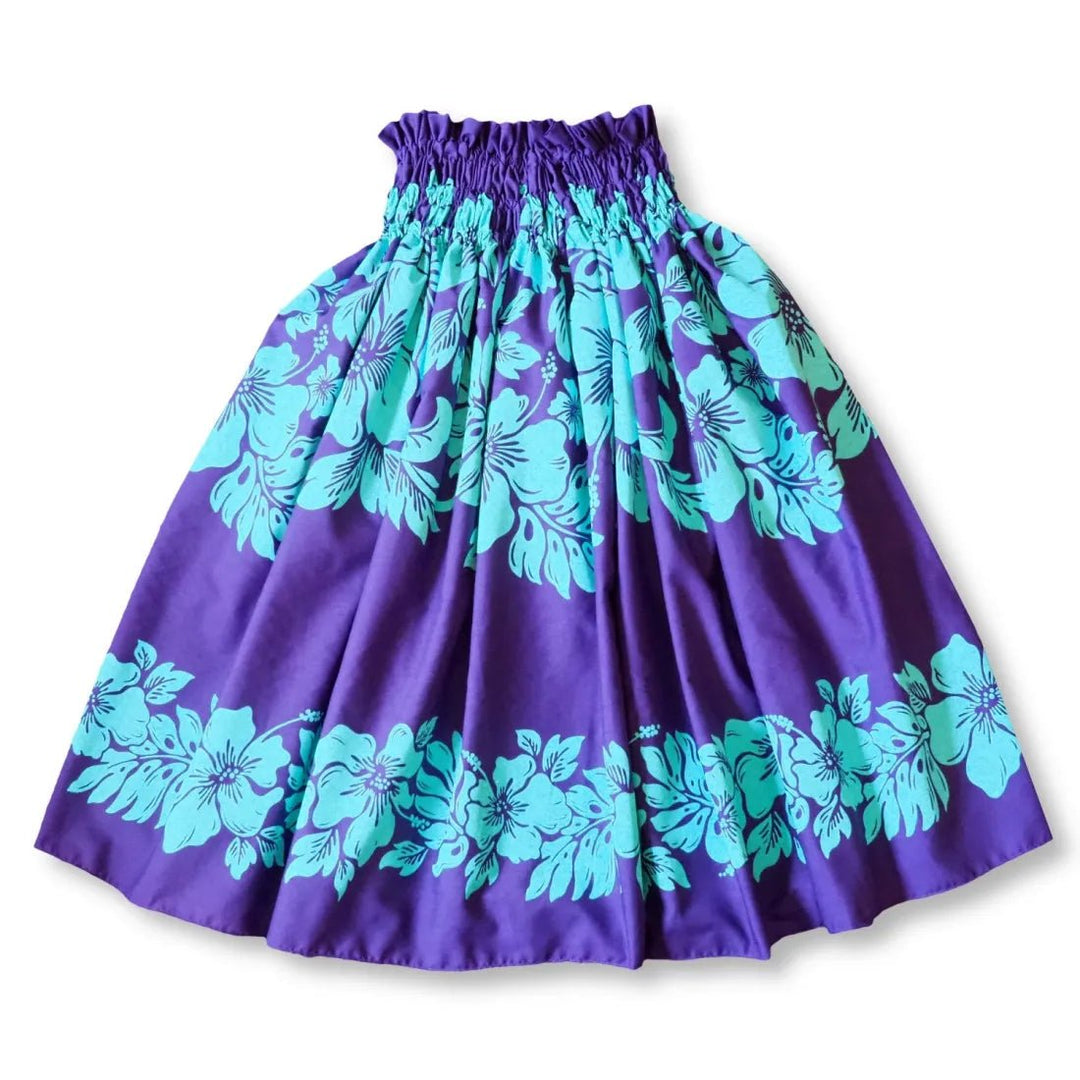 Purple Kawehi Single Pa'u Hawaiian Hula Skirt – Authentic Hawaiian Pa'u Hula Skirt by Lavahut