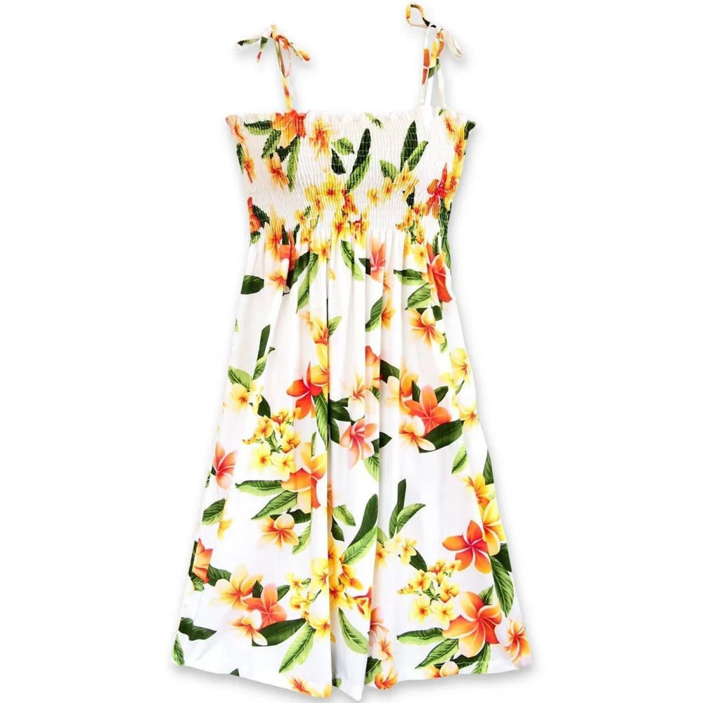 Rain White Moonkiss Hawaiian Dress – Authentic Hawaiian Short Dresses by Lavahut