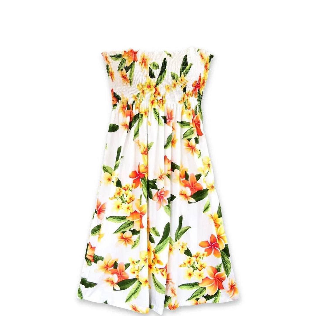 Rain White Moonkiss Hawaiian Dress – Authentic Hawaiian Short Dresses by Lavahut