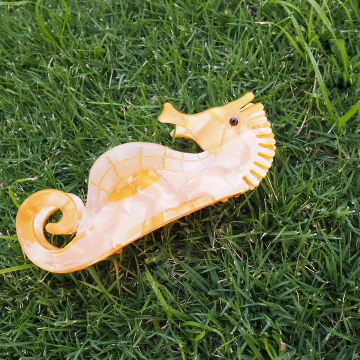 Seaspiral Seahorse Hawaiian Hair Claw - Made in Hawaii