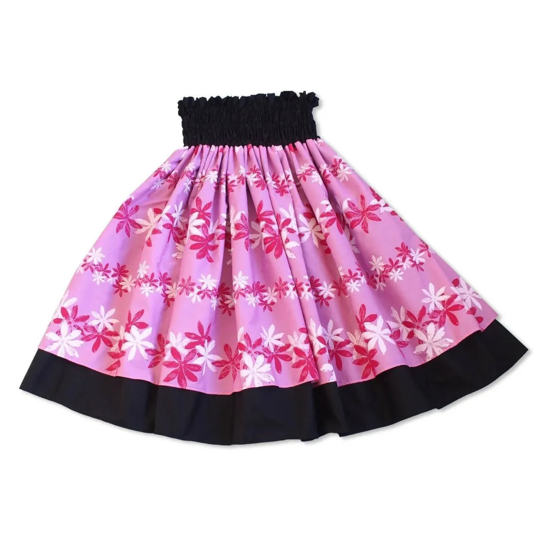 Shower Pink Double Pa’u Hawaiian Hula Skirt - Made In Hawaii