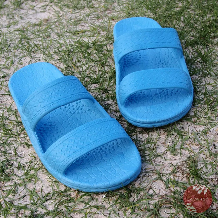 Sky Blue Classic Jandals® - Pali Hawaii Sandals - Made in Hawaii