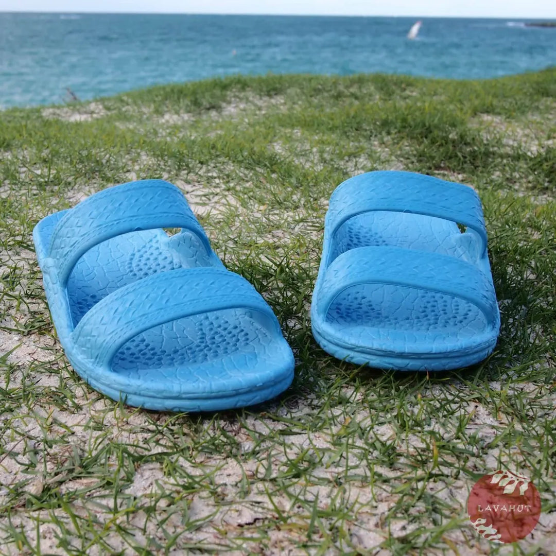 Sky Blue Classic Jandals® - Pali Hawaii Sandals - Made in Hawaii