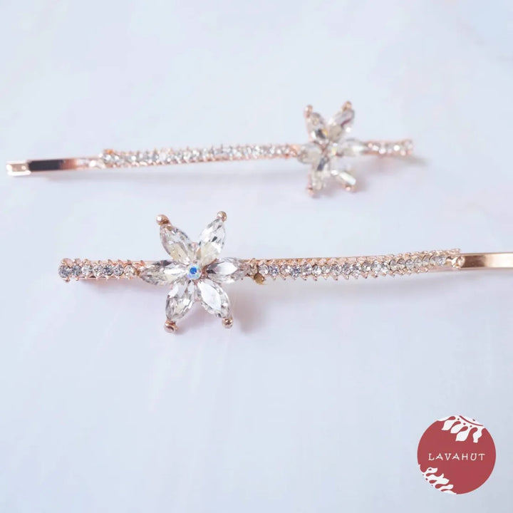 Starburst Sparkly Hair Pin Set - Made in Hawaii