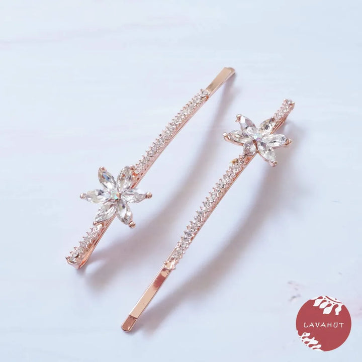 Starburst Sparkly Hair Pin Set - Made in Hawaii