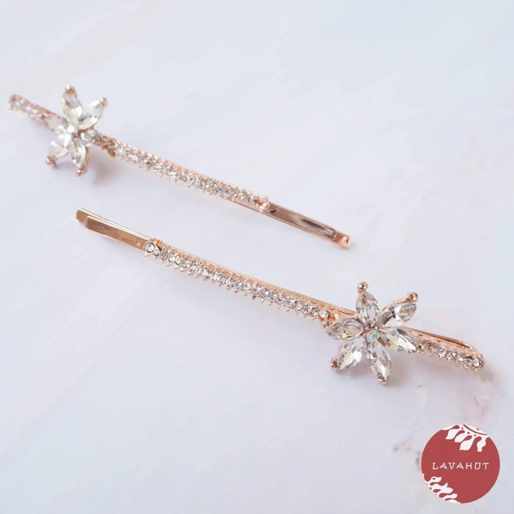 Starburst Sparkly Hair Pin Set - Made in Hawaii