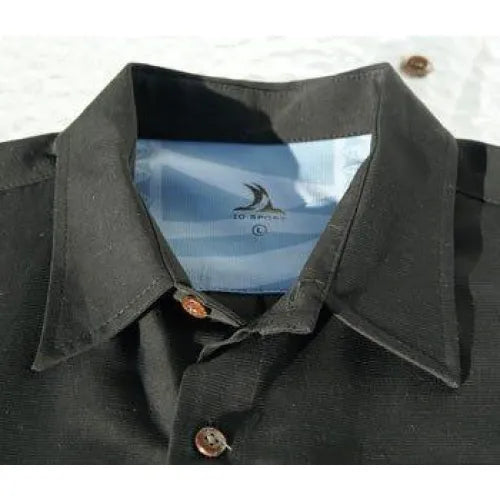 Surfer Black Hawaiian Performance Sport Shirt - Made in Hawaii