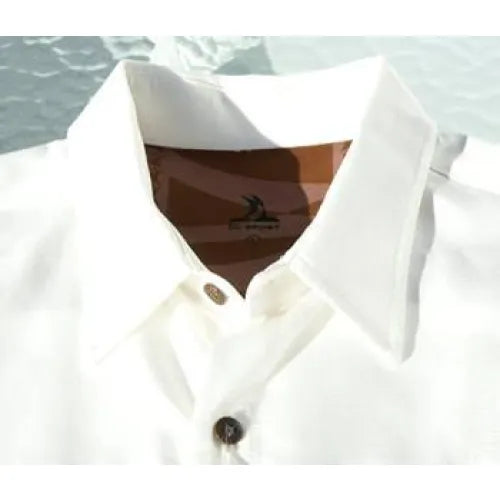 Surfer Cream Hawaiian Performance Sport Shirt - Made in Hawaii