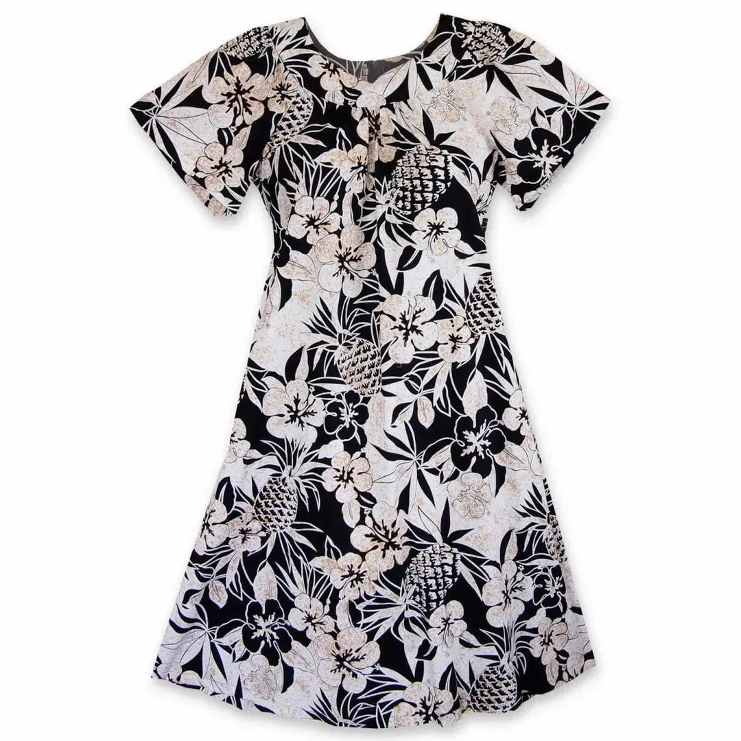 short muumuu dress Classic Hibiscus Short Muumuu Classic Hibiscus Red / 4XL
