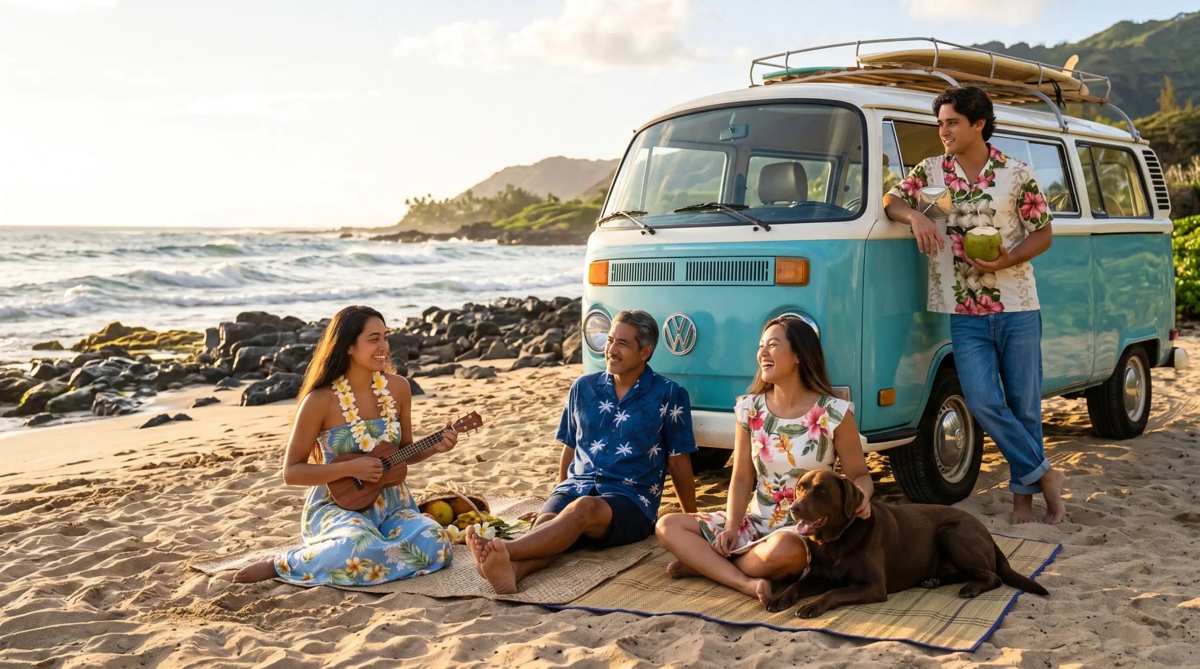 Hawaiian Clothing, Shirts & Dresses