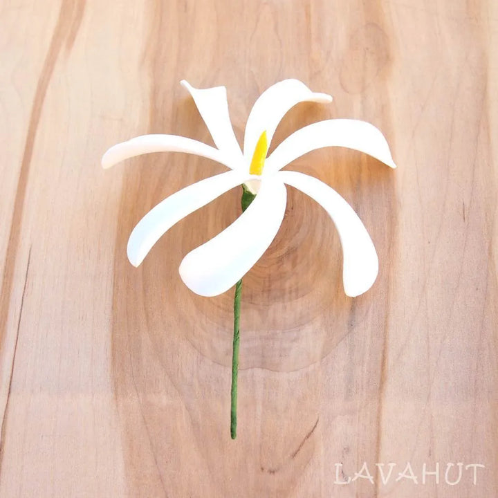 Tiare Flower Ear Stick - Made in Hawaii