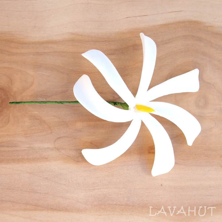 Tiare Flower Ear Stick - Made in Hawaii