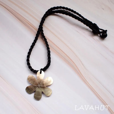 Tiare Mother Of Pearl Hawaiian Necklace - Made In Hawaii