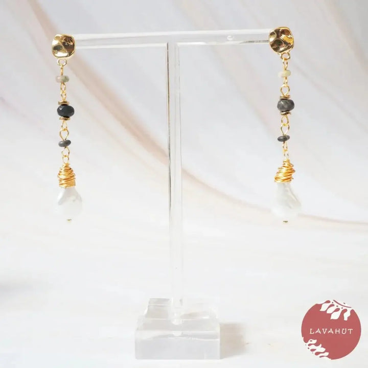 Treasure Pearl Drop Earrings - Made in Hawaii