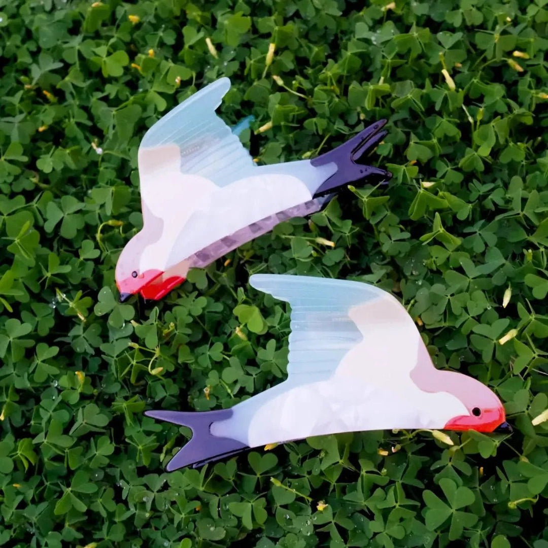 Tropical Mirage Bird Hawaiian Hair Claw – Authentic Hawaiian Hair Accessories by Lavahut