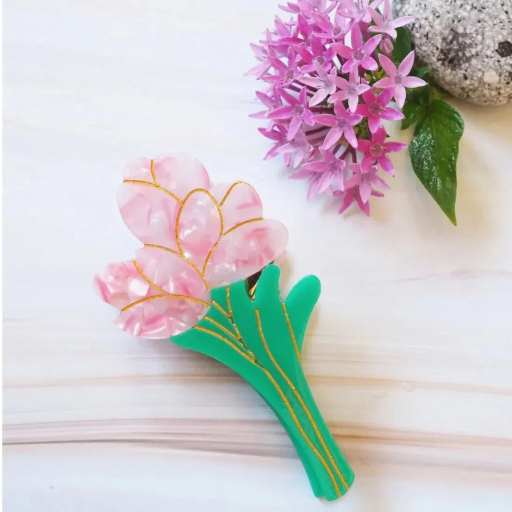 Tulip Bouquet Hair Claw for Unique Hair Styling – Lavahut display picture 2