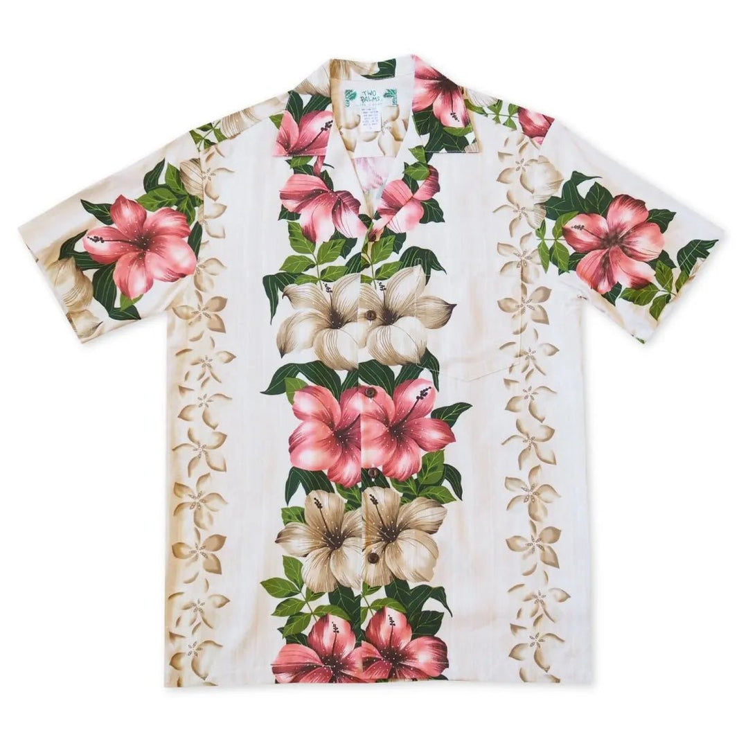 Vintage Aloha Cream Hawaiian Rayon Shirt – Authentic Hawaiian Rayon Men's Shirts by Lavahut
