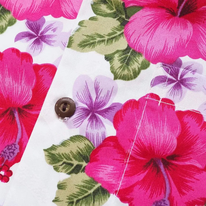 White Mist Hawaiian Cotton Shirt - Made in Hawaii