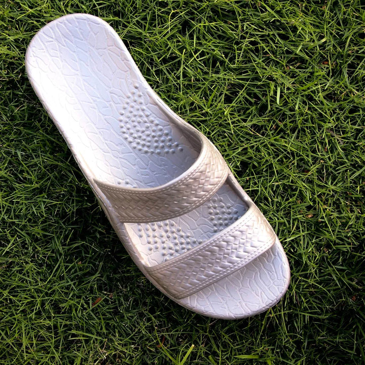 Zero g Jandal ® - Silver - Made in Hawaii