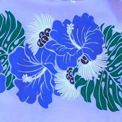 Jamba Purple Girl’s Pau Hawaiian Hula Skirt Set - Girl’s Pau Hula Skirt